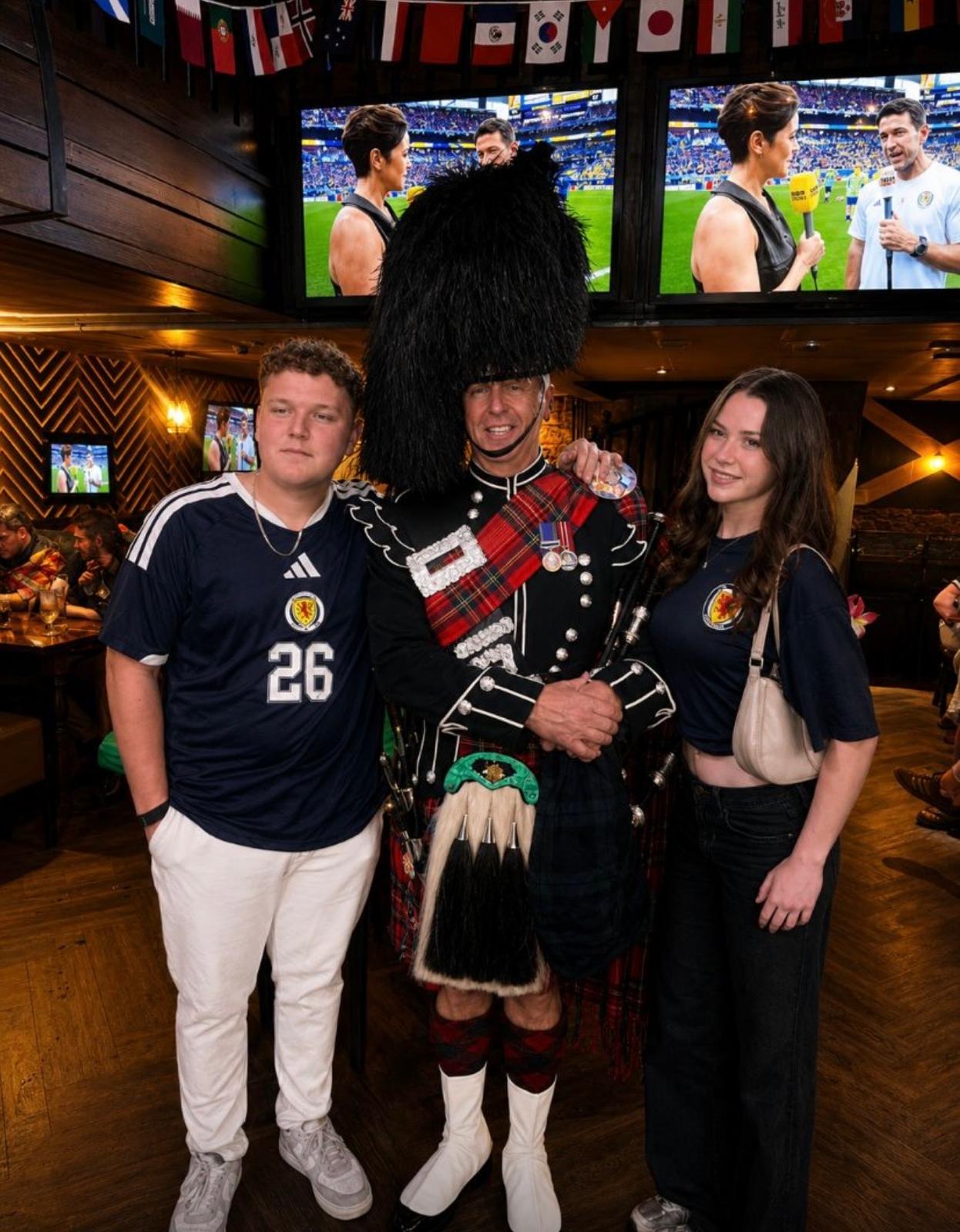 Piping in World Cup Celebrations (1 of 5)